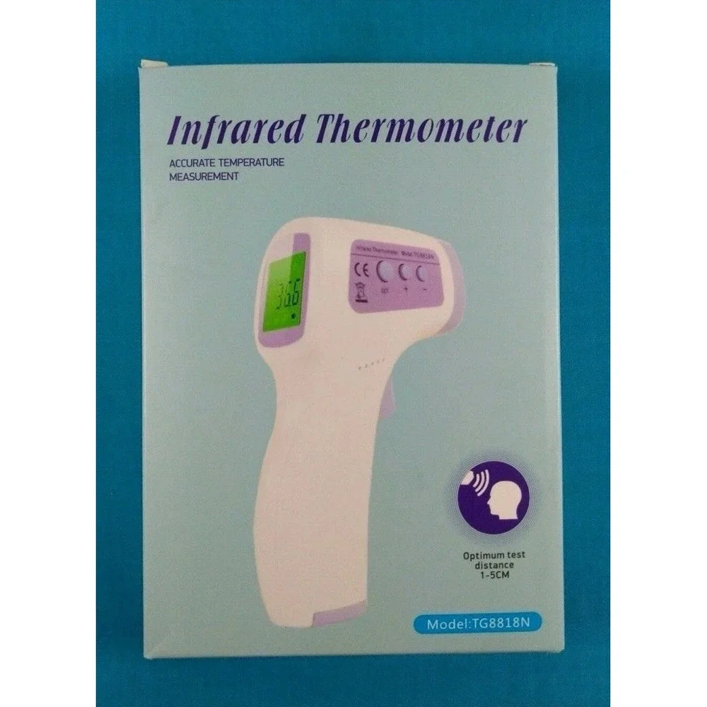 NIB~ Infrared Digital Thermometer~ Forehead 1-5cm Measuring Distance ‎ TG8818N
